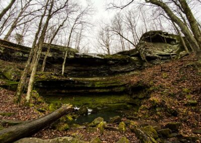 Dry Waterfall