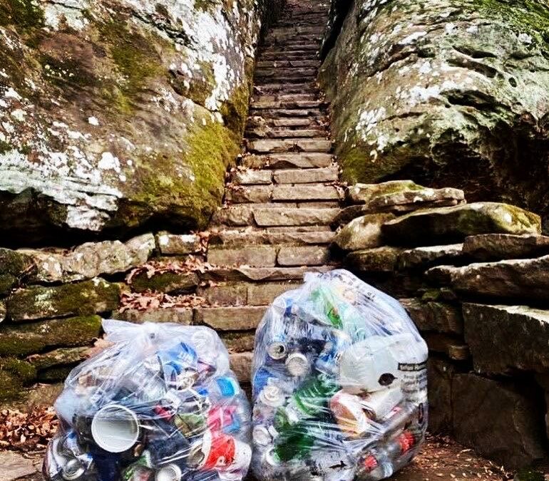 Graffiti in the Shawnee National Forest is not a New Trend!