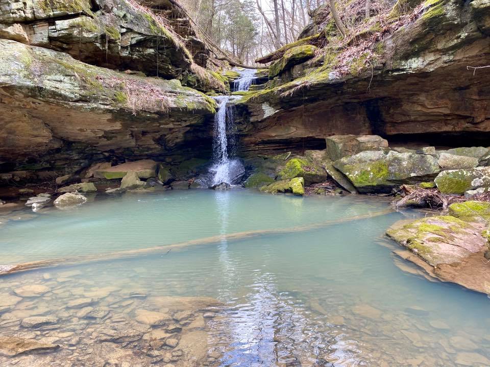 Dutchman Lake Waterfall