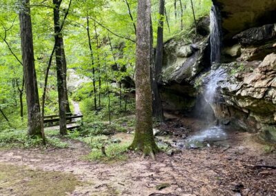 Indian Creek Shelter Fall