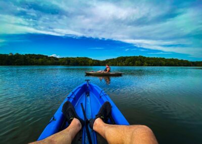 Kayaking at Lake Glendale