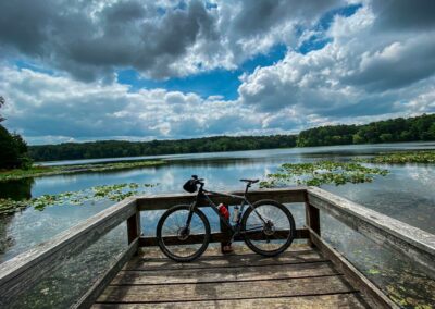 Mountain Biking at Lake Glendale