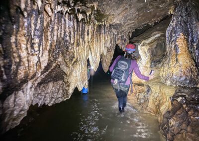 Spelunking at Illinois Caverns