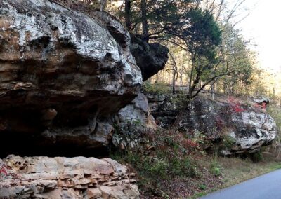 Bluffs along Giant City