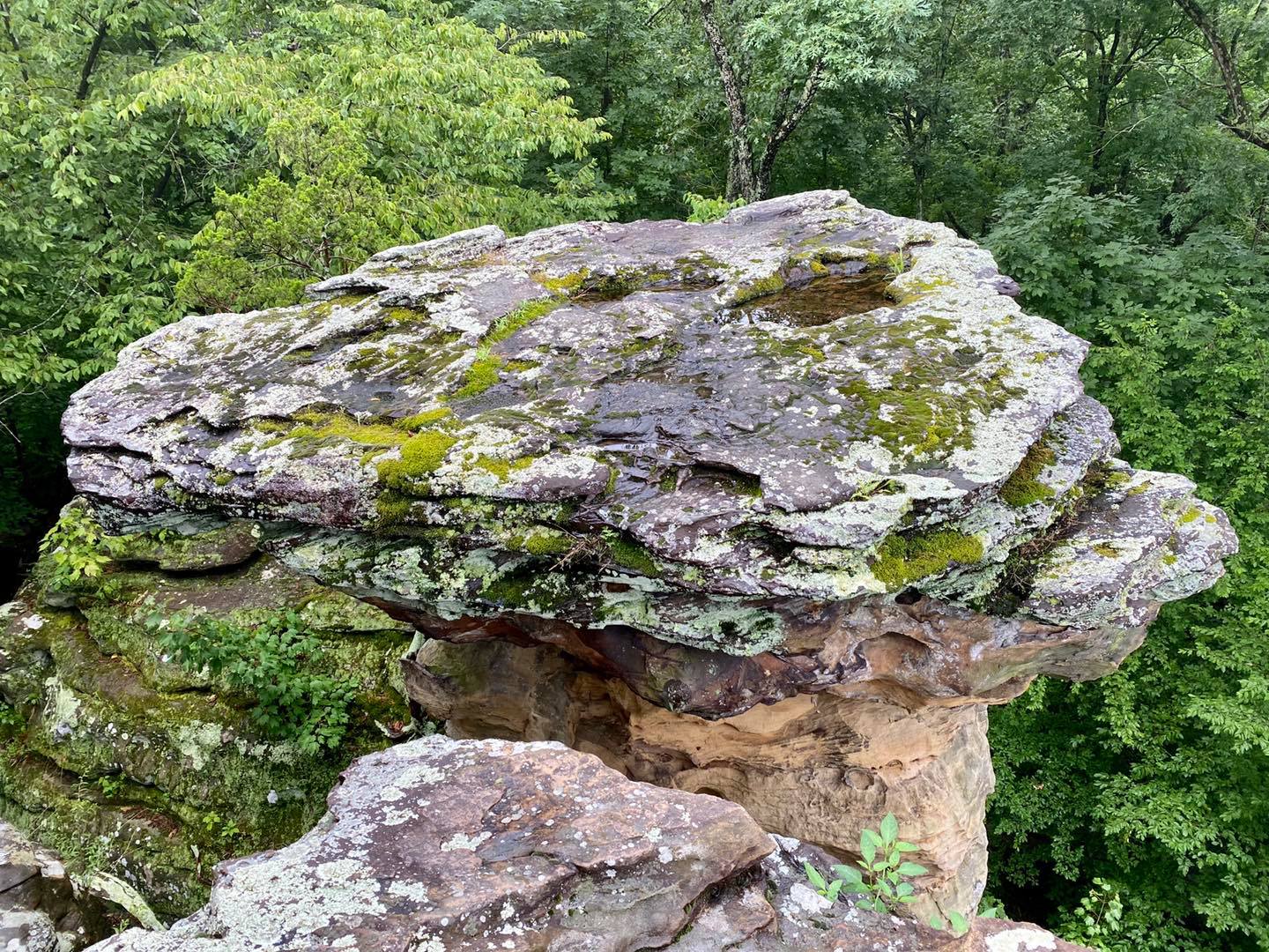 Devil's Standtable Rock Formation