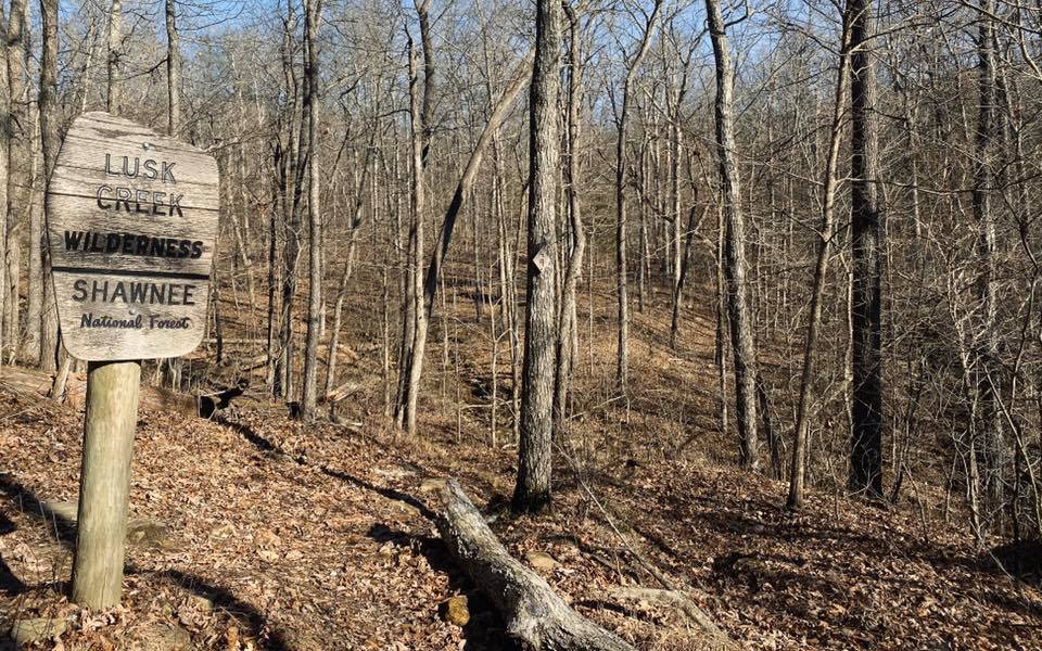 Franks Tract Loop in Lusk Creek Wilderness
