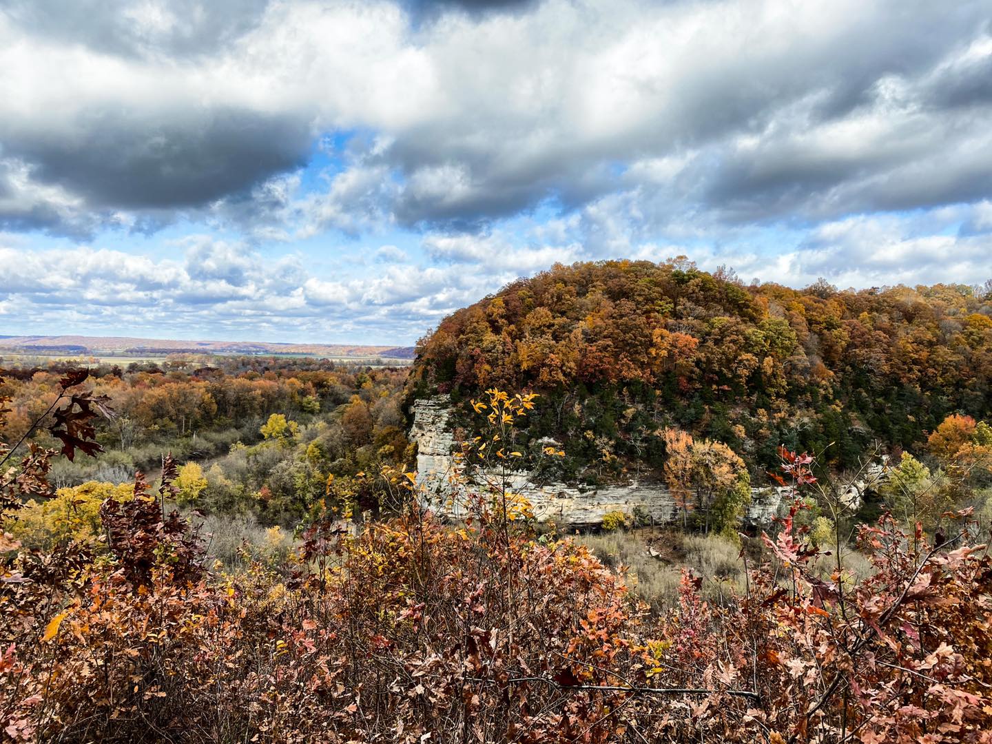 Hike in Southern Illinois During Hunting Season