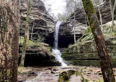 Big Rocky Hollow Main Waterfall