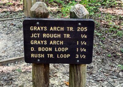 Grays Arch Trail Sign