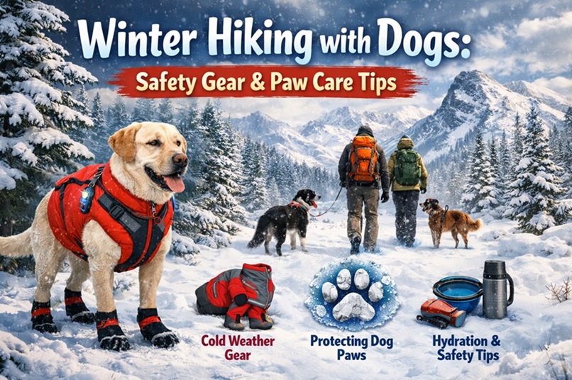 Winter Hiking with Dogs Winter Hiking with Dogs