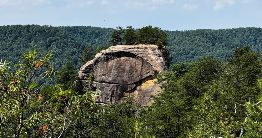 Top of Courthouse Rock