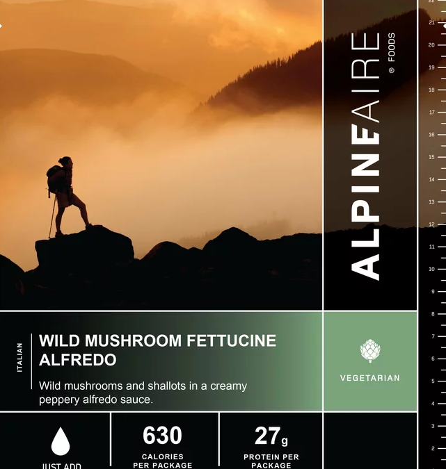 AlpineAire Foods Wild Mushroom Fettuccine Alfredo Review