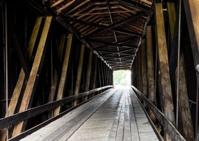 Covered Bridge at Bollinger Mill State Historic Site